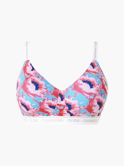 Calvin Klein Underwear HU774340 | Calvin Klein CK One Plus Size Női Bralette Rózsaszín